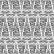 Seamless pattern - linear abstract black and white background