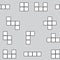 Seamless pattern linear block game