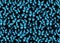 Seamless pattern with lot of a blue different butterflys.