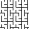 Seamless pattern with maze,monochromatic labyrinth, geometric background
