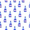 Seamless pattern medicine bottles. Nasal drops and spray