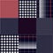 Seamless pattern mixed Lumberjack Plaid , gingham Check ,stripe , window check,grid Tartan and Gingham Patterns. Design for