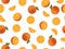 Seamless pattern mixed orange fruit background