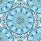 Seamless pattern of Moroccan mosaic