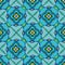 Seamless pattern of Moroccan mosaic