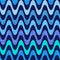 Seamless pattern with mosaic waves