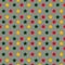 Seamless pattern with multicolor stars on gray khaki background.Abstract template for cute design