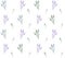 Seamless pattern from Muscari. Light, clean