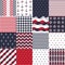 Seamless pattern with nautical elements