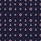 Seamless pattern with nautical elements - anchor, life buoy, wheel