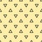 Seamless pattern of nice triangular lines back and forth