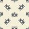 Seamless pattern Old Vintage Film Photography Camera