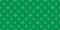 Seamless pattern one line continuous clover and shamrock with lucky text on green background
