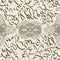 Seamless pattern ornament Arabic calligraphy of text Eid Mubarak concept for muslim community festival