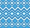 Seamless pattern or ornament of embroidery. Abstract mosaic of blue color.