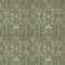 Seamless pattern ornate gold leaves plant botanic swirl rococo revival victorian style textile wrapping holiday festive