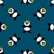 Seamless pattern Panda