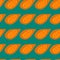 Seamless pattern with papayas. Papaya ornament background. Fruits backdrop