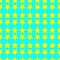 Seamless pattern with a pentagonal stars in a blue - yellow