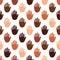 Seamless pattern of a people s hands with different skin color together. Symbol of race equality, diversity, tolerance