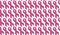 Seamless pattern with pink ribbons