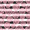 Seamless pattern with pink roses and black stripes.Create gift and packaging paper, scrapbook, fabric materials,holiday invites, b