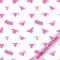 Seamless pattern, pink underwear