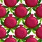 Seamless pattern with pomegranates. Decorative patterns of the pomegranate fruit