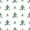 Seamless pattern, prints of Christmas trees