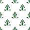 Seamless pattern, prints of Christmas trees