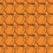 seamless pattern of pumpkin fruit cartoon