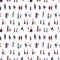 Seamless pattern with pupils, school children with parents and students going to school, college or university. Colorful