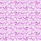 Seamless pattern purple feather and ornament boho style