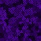 Seamless pattern with purple halftone dots ordered grid vector illustration