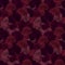 Seamless pattern with purple seeds