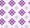 Seamless pattern purple Thai painting