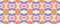 Seamless Pattern. Rainbow Vintage Geometric Texture. Watercolor Seamless Tie Dye. Endless Watercolor Batik. Multicolor Lace Ikat.