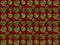 Seamless pattern of real monstera leaves on a dark red background. Background from tropical leaves.