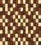 Seamless Pattern. Realistic Chocolate Bar Pieces. Milk, Dark, Wh