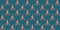 Seamless pattern. Red-blue cyclists on a gray-green background. People on bicycles.