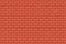 Seamless Pattern of Red Bricks Wall. Brickwork Illustration. Vector Background