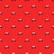 Seamless pattern red glossy lips and flirty tongue