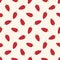 Seamless Pattern with Red Patchwork Pepper