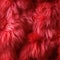 seamless pattern with red wool texture natural furry fluffy sheep animal fur
