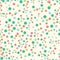 Seamless pattern with retro soft color pastel cute dots.