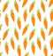 Seamless Pattern with Ripe Carrots