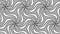 Seamless pattern with rotating figures. Optical illusion of movement of forms in space.