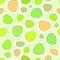 Seamless pattern of roundish stones