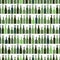 Seamless pattern of rows of multi-colored wine bottles, vector illustration