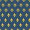 Seamless pattern with royal lily texture